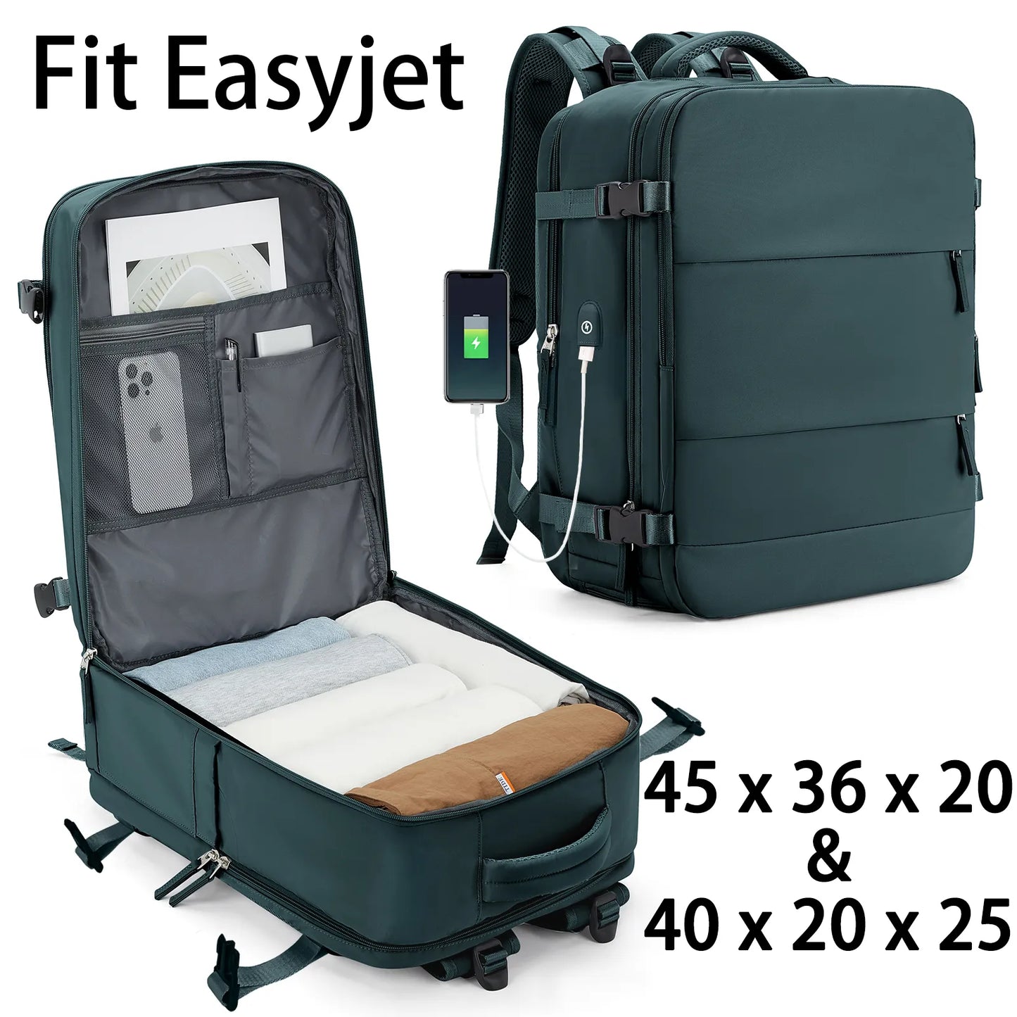 Women/Men Aeroplane Travel Backpack