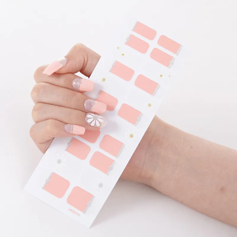 DIY Nail Polish Strips Wraps