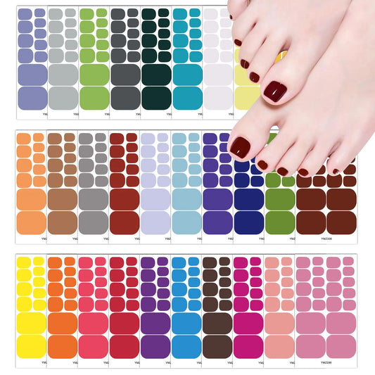 Color Toenail Stickers