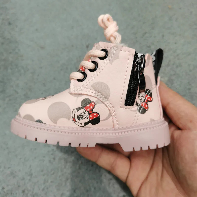 Disney Winter Mickey Mouse Kids Boots