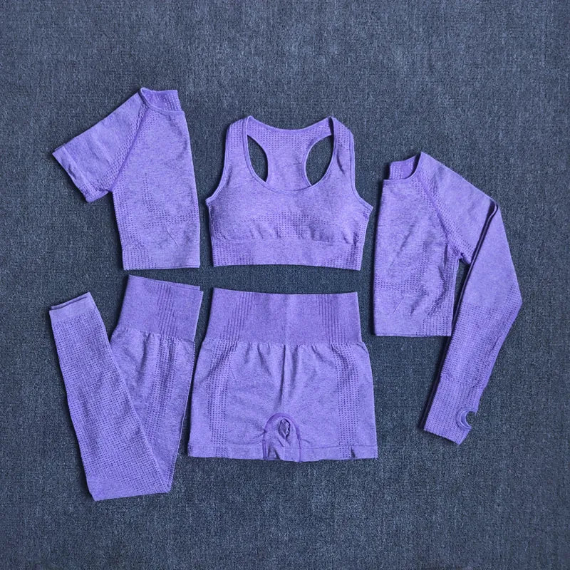 5PCS Women Yoga Set