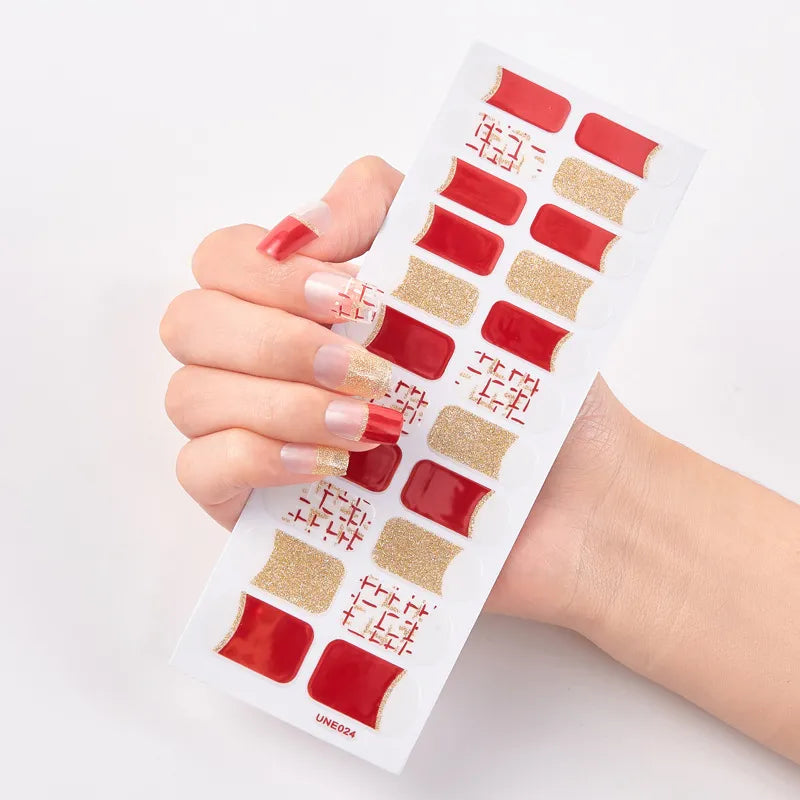 DIY Nail Polish Strips Wraps