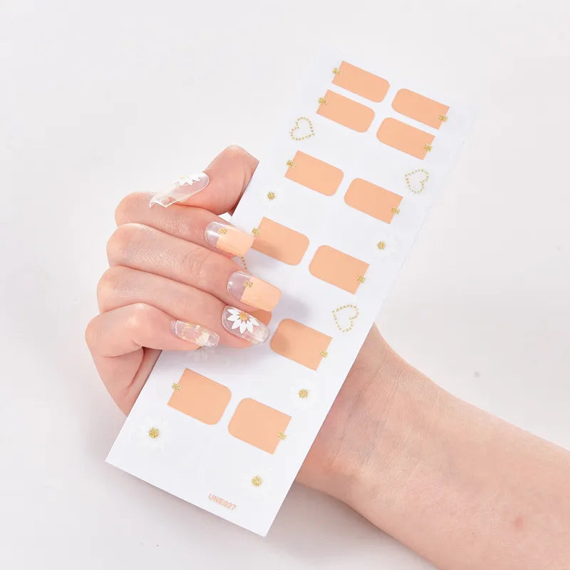 DIY Nail Polish Strips Wraps