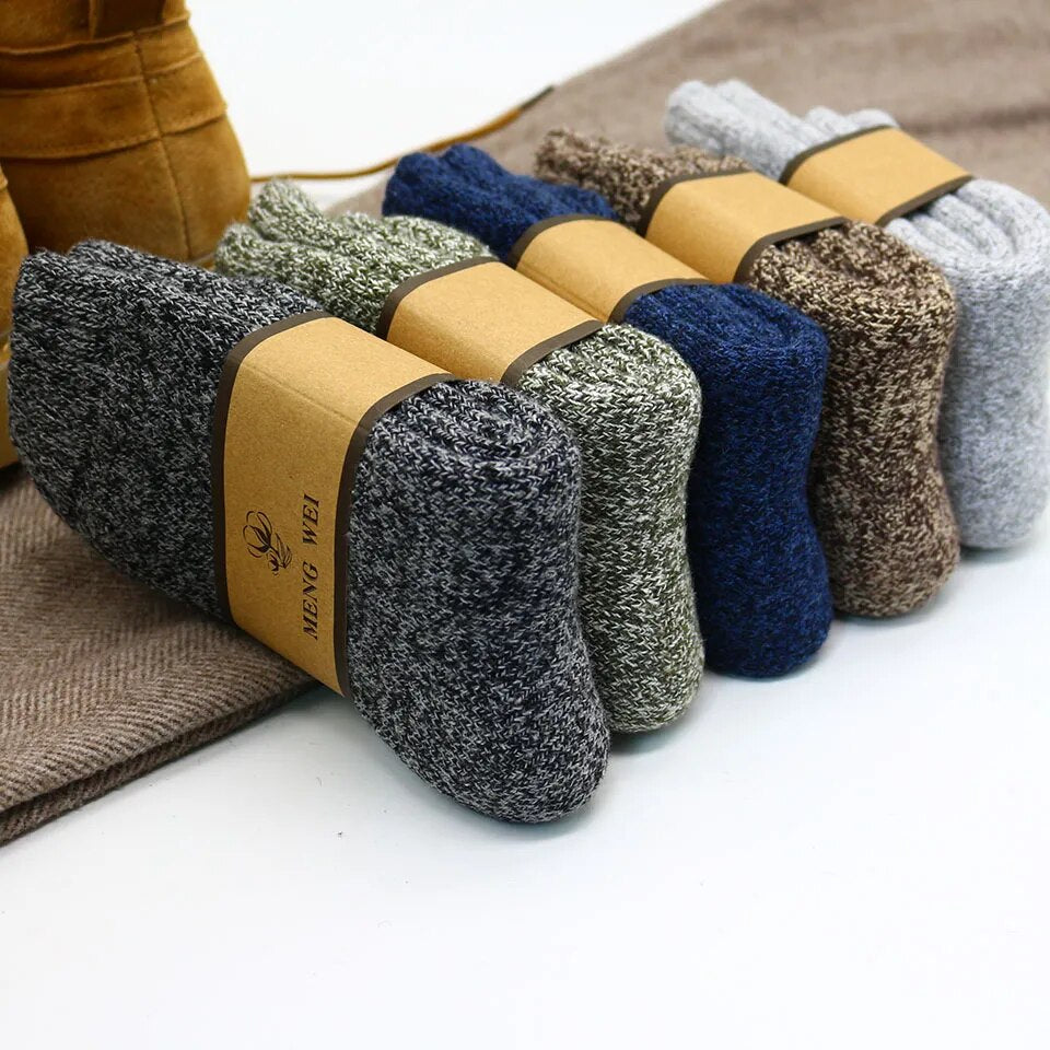 Men's Merino Wool Socks 3 Pair