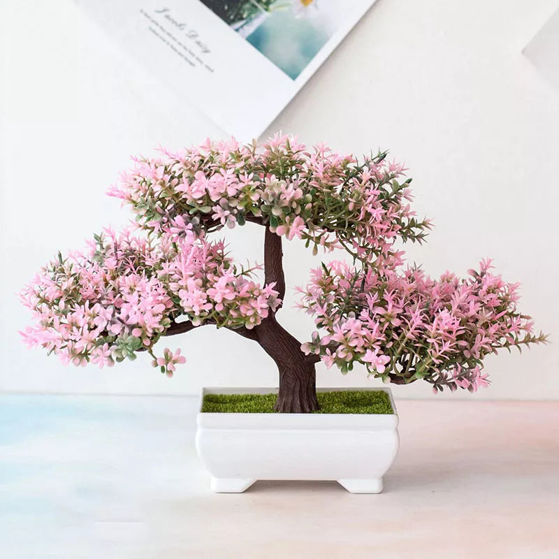 Artificial Plants Bonsai Small Tree Pot Fake Plant