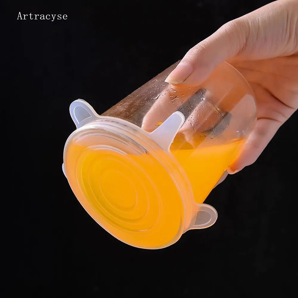 Silicone Cover Stretch Lids Reusable