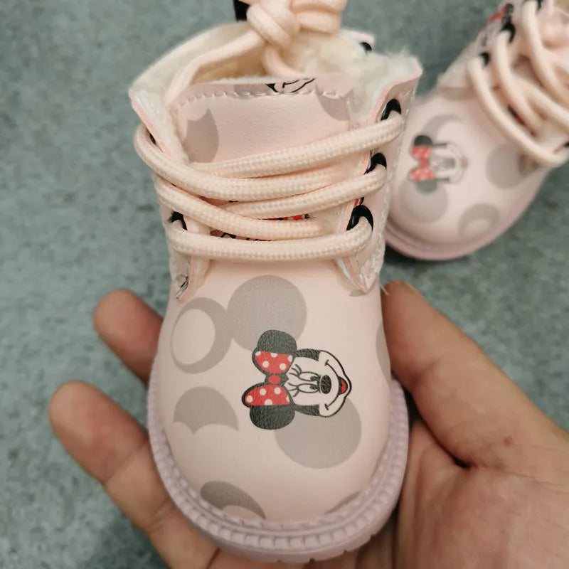 Disney Winter Mickey Mouse Kids Boots