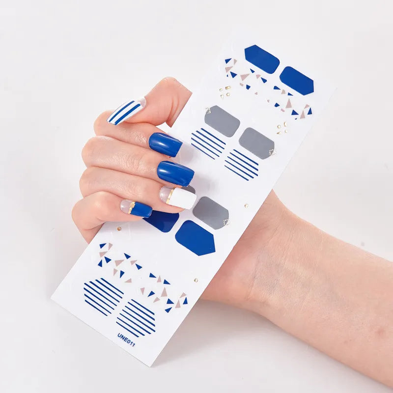 DIY Nail Polish Strips Wraps