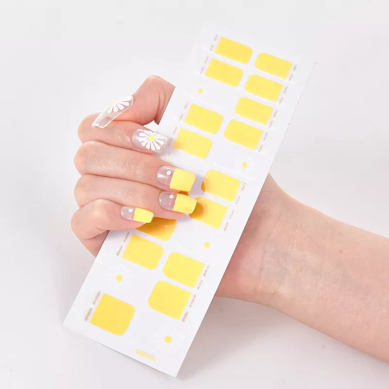 DIY Nail Polish Strips Wraps