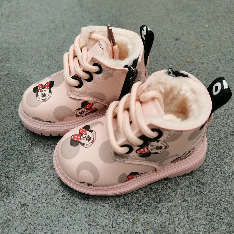 Disney Winter Mickey Mouse Kids Boots