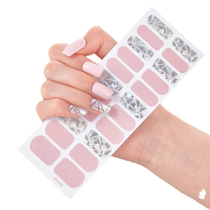 DIY Nail Polish Strips Wraps