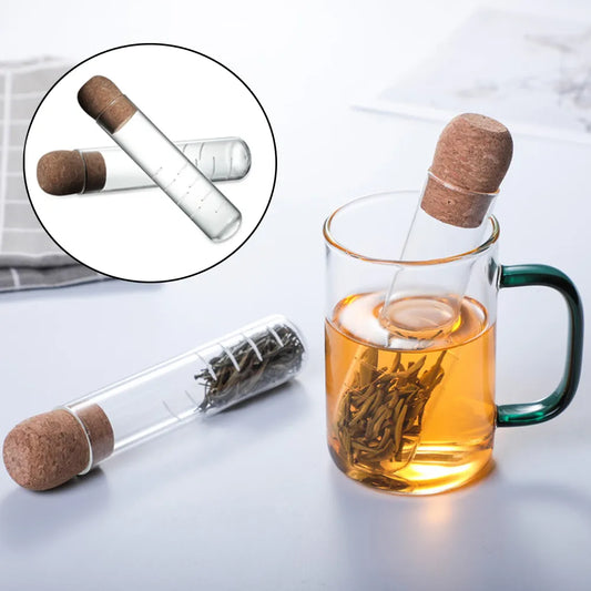 Tea Infuser Tea Filter Sieve Glass Pipe