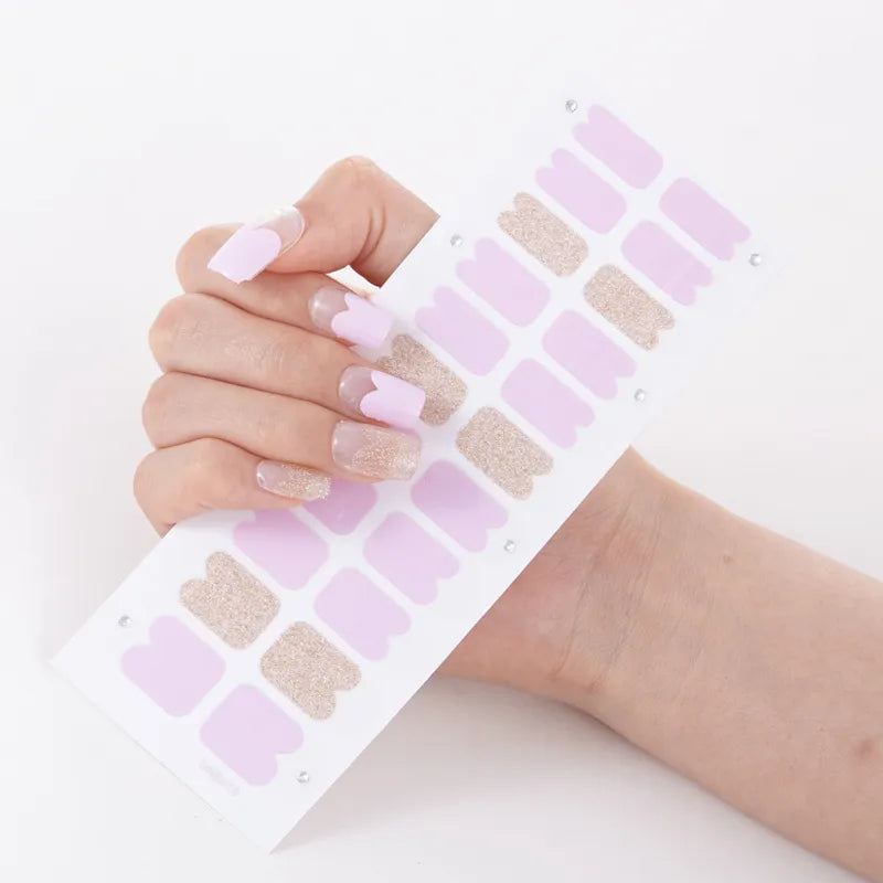 DIY Nail Polish Strips Wraps