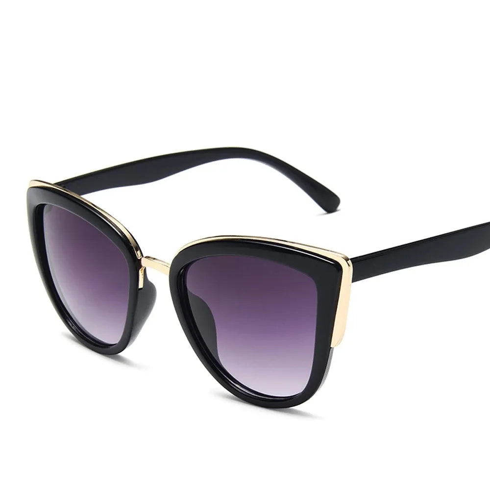 Cateye Sunglasses Women Vintage UV400