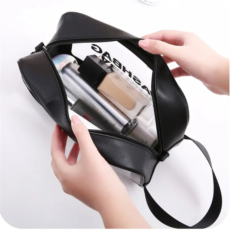 Portable Travel Wash Bag Transparent