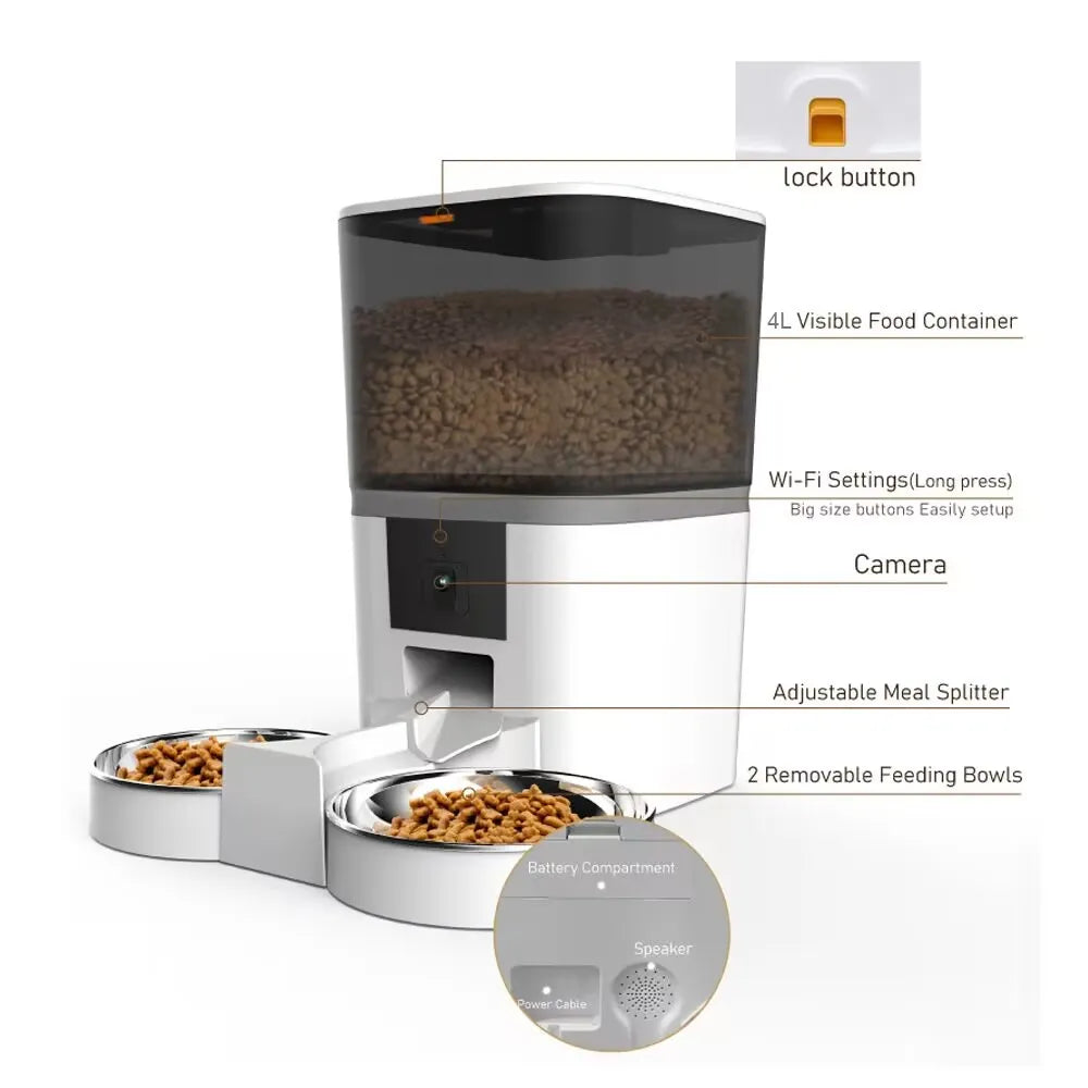 4L Automatic Smart Feeder