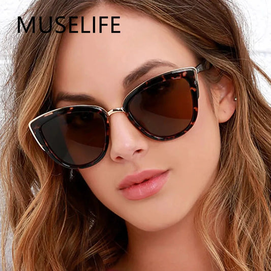 Cateye Sunglasses Women Vintage UV400