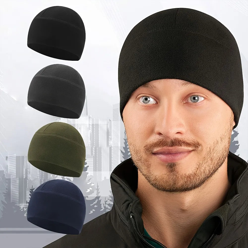 Windproof Polar Fleece Warm Beanie