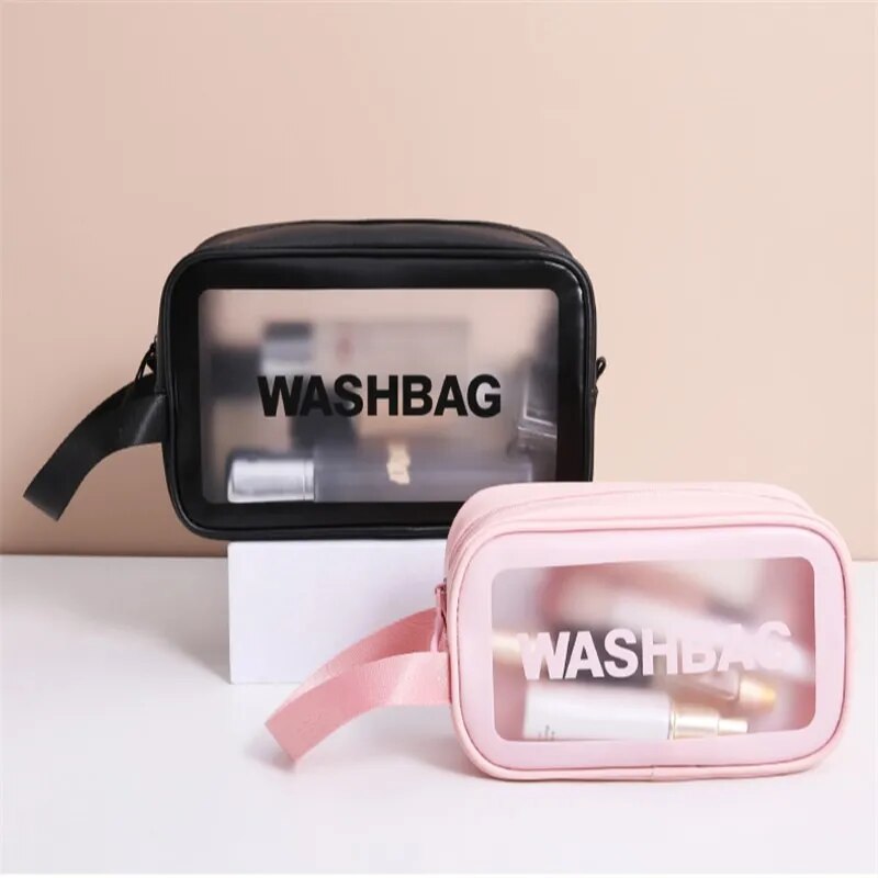 Portable Travel Wash Bag Transparent