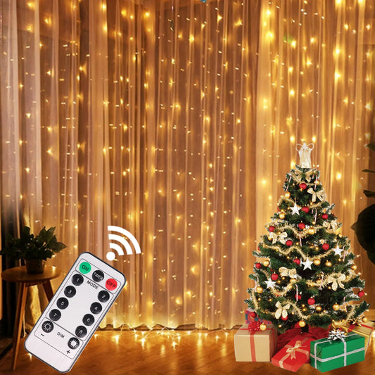 USB Festoon String Light Fairy Garland Curtain