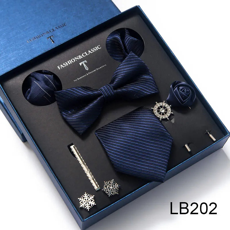 Men's Tie Set Luxury Box