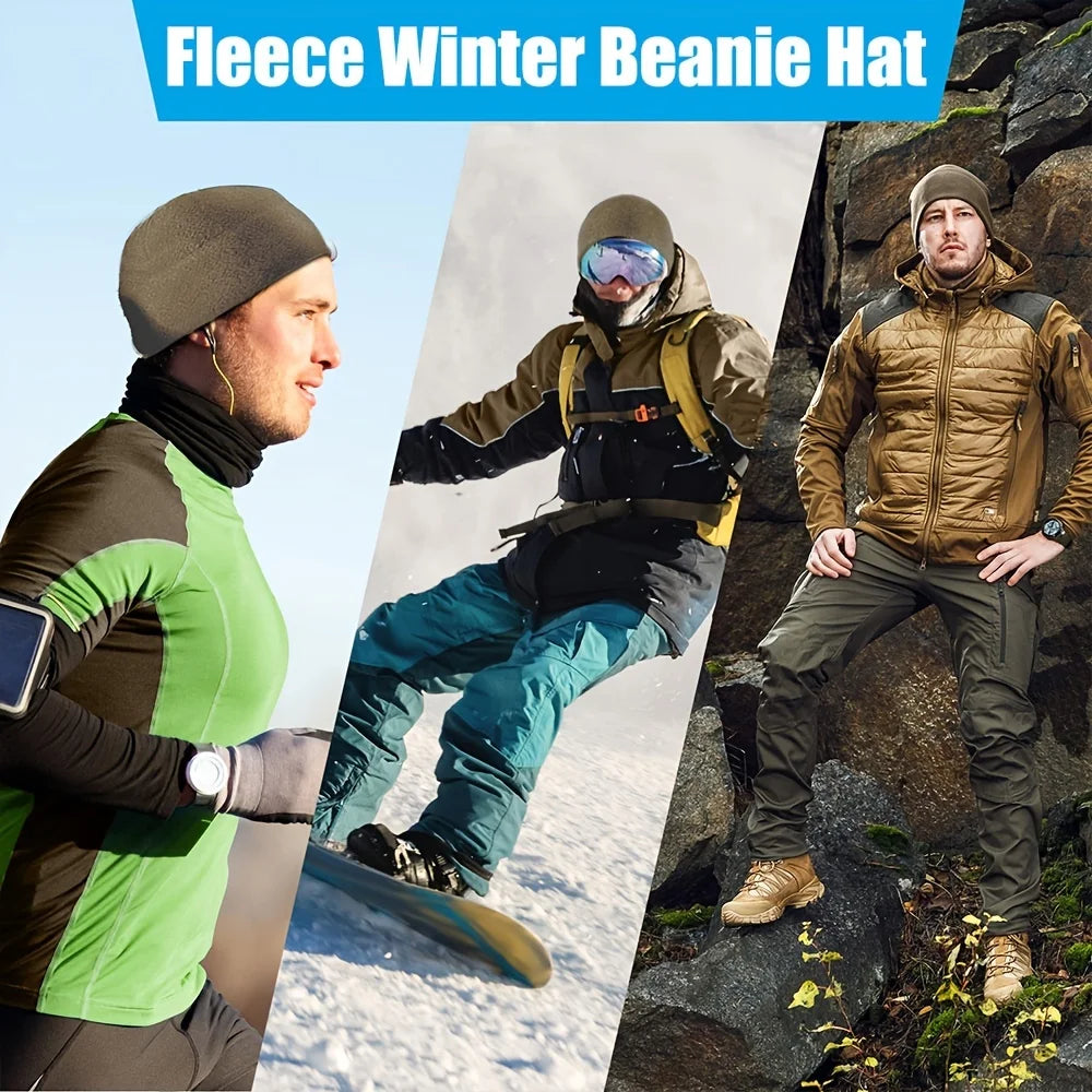 Windproof Polar Fleece Warm Beanie