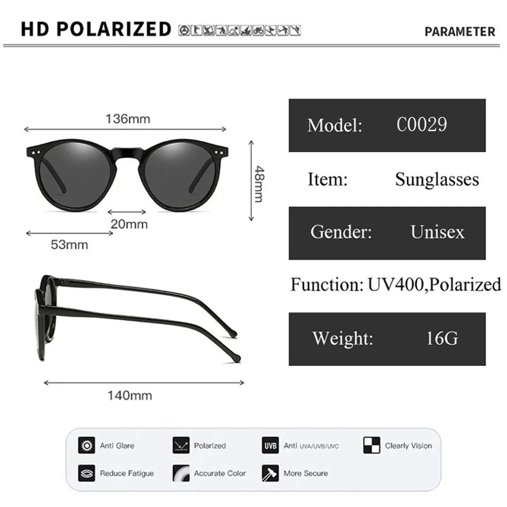 Polarized Sunglasses Retro