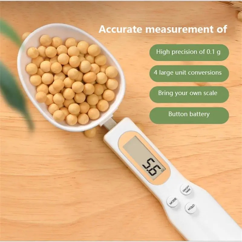 LCD Digital Measurement Adjustable Weighing Spoon Kitchen