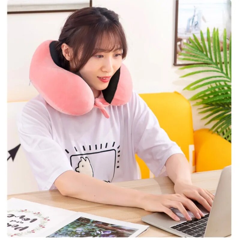 U Shaped Memory Foam Neck Pillows