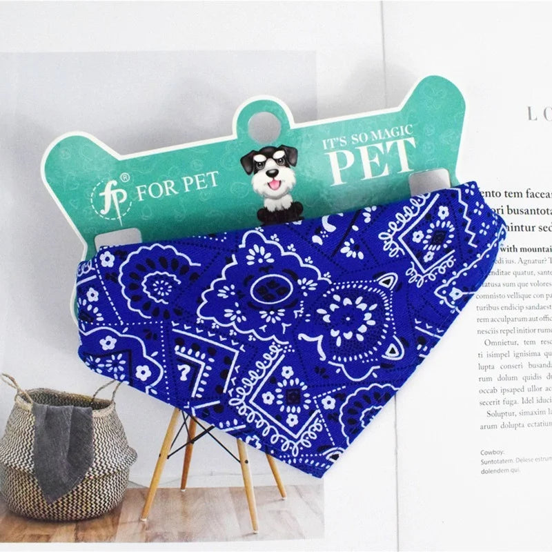 Pet Bibs Adjustable Pet Saliva Towel