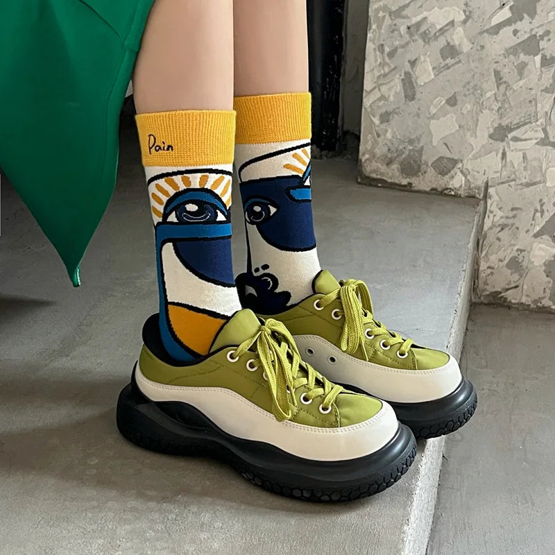 Personality tide socks fashion