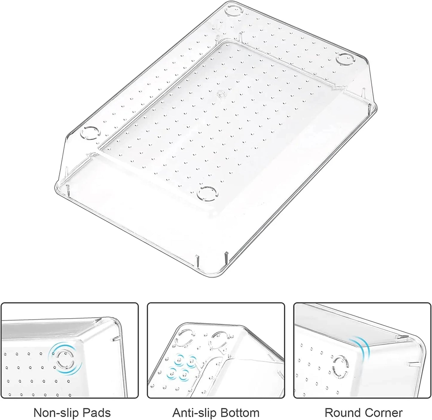 Desk Drawer Organizers Set