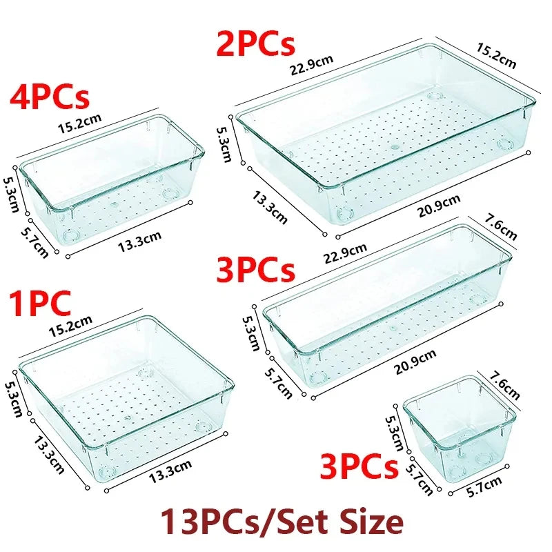 Desk Drawer Organizers Set