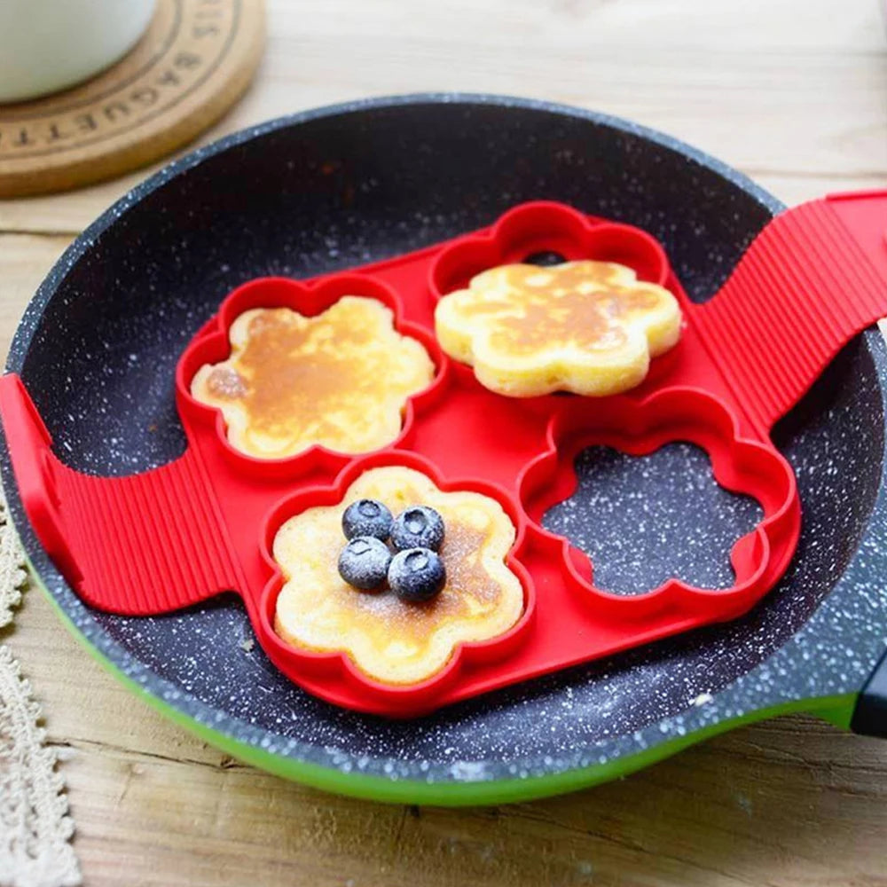 Egg Pancake Ring Non-stick Silicone