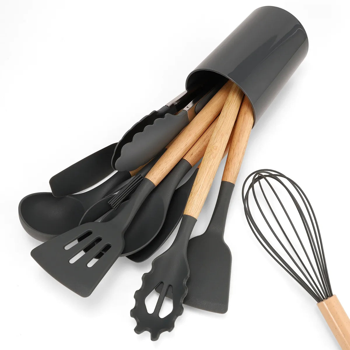 12Pcs Silicone Kitchen Utensils