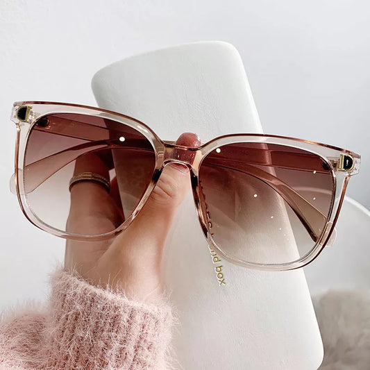 Oversized Sunglasses Vintage Square