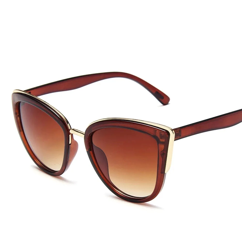 Cateye Sunglasses Women Vintage UV400