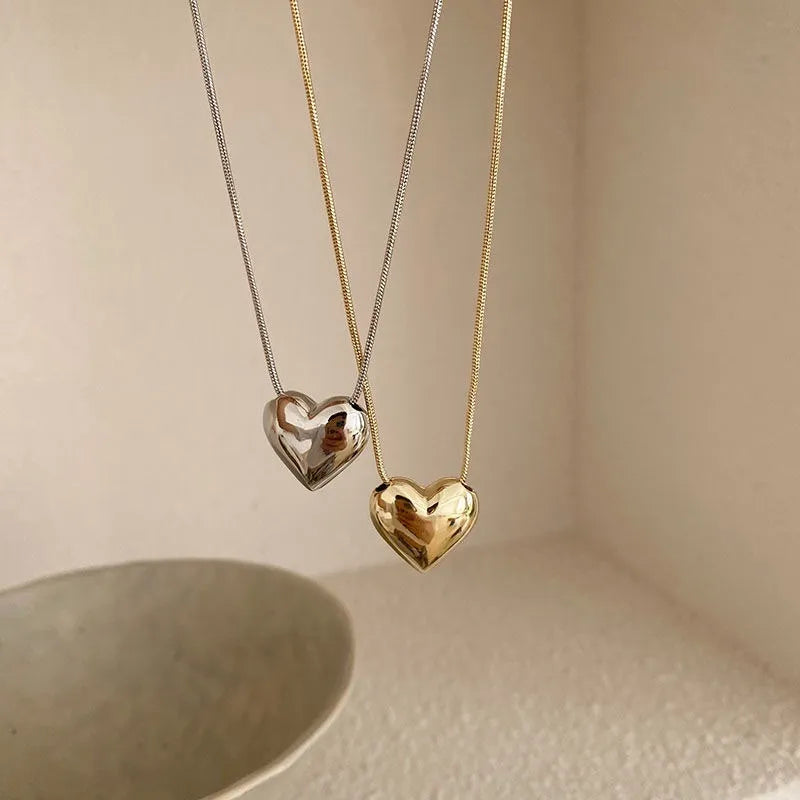 Heart Love Pendant Necklace