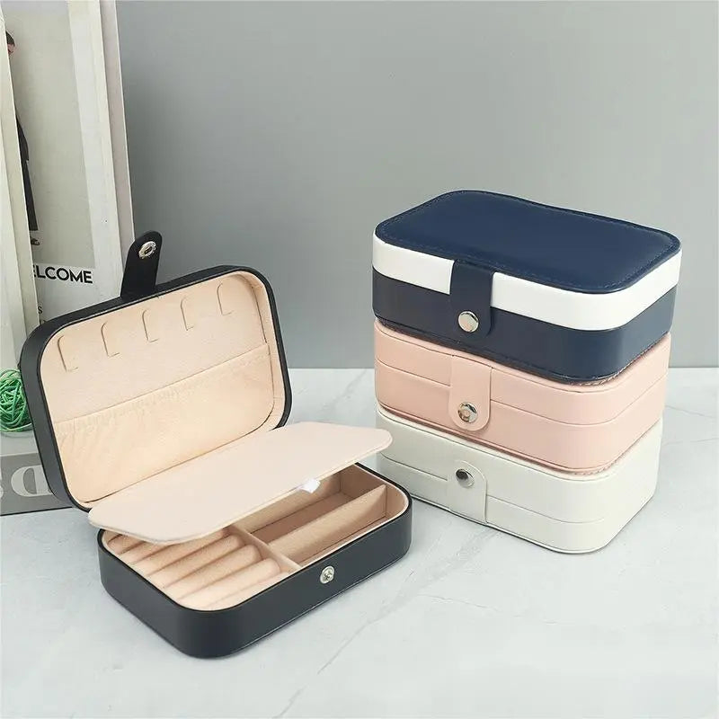 Double-Layer Jewelry Storage Box