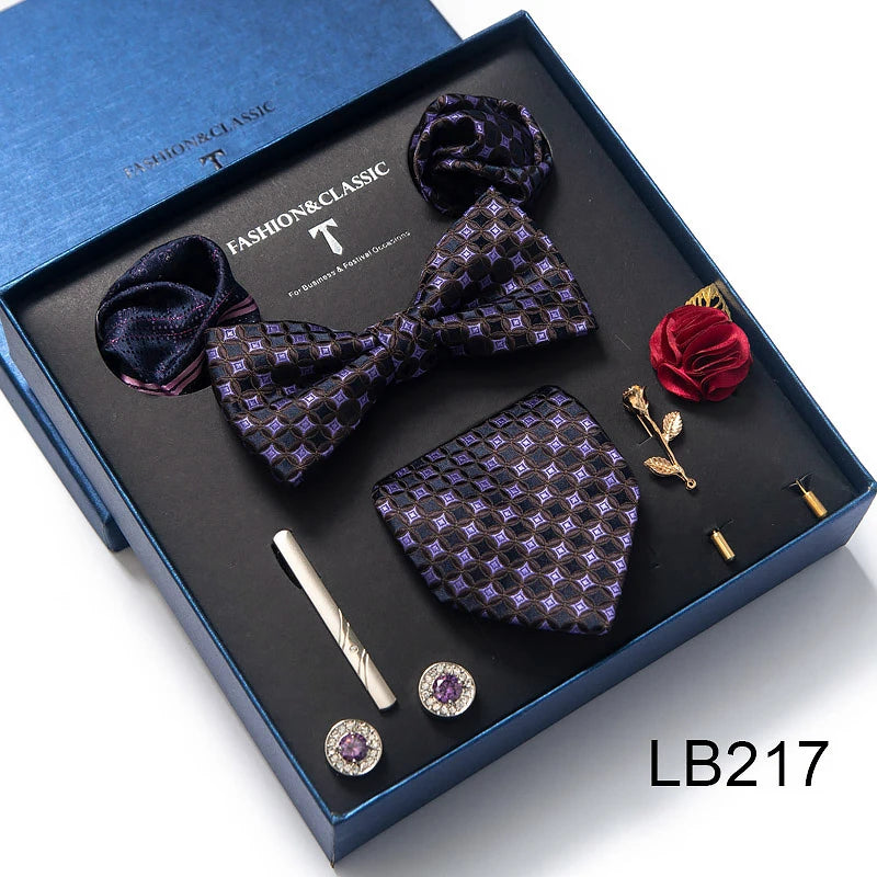 Men's Tie Set Luxury Box