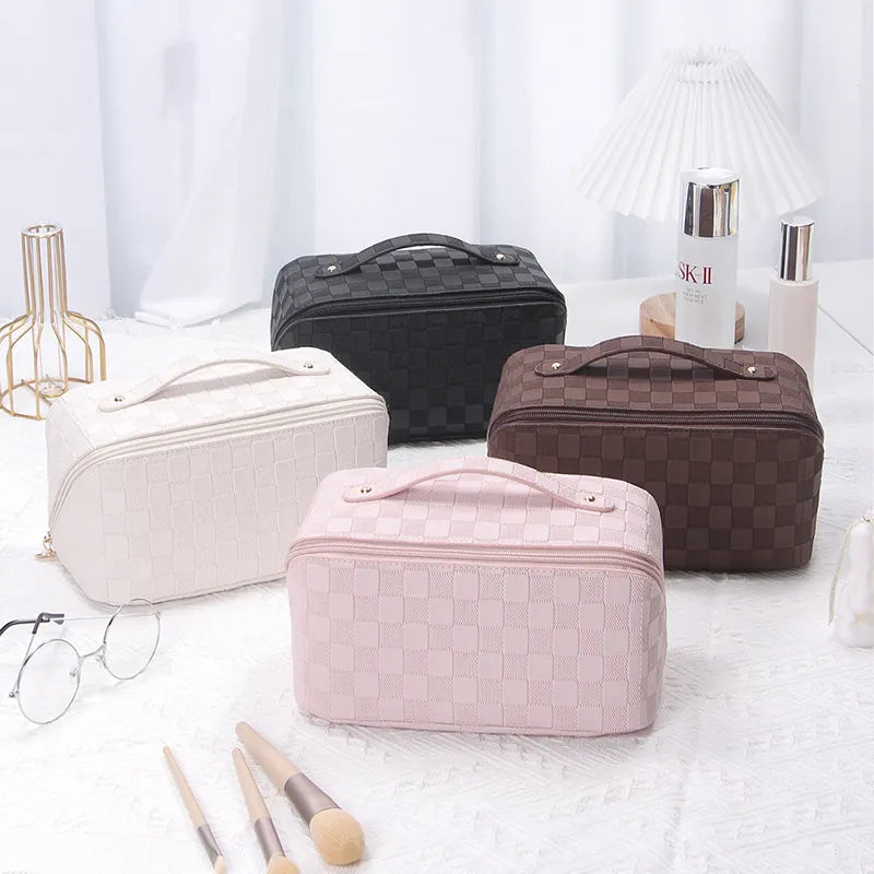 Cosmetic Bag PU Pillow Makeup Pouch