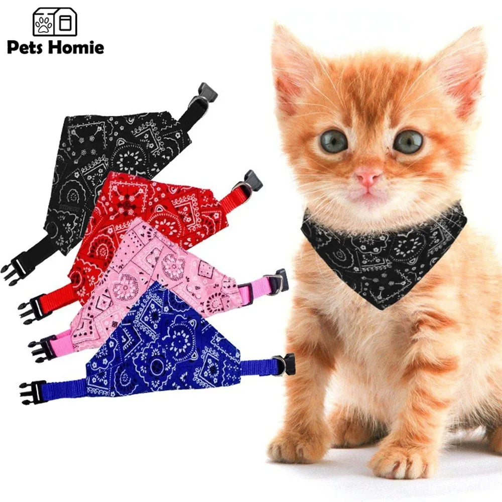 Pet Bibs Adjustable Pet Saliva Towel