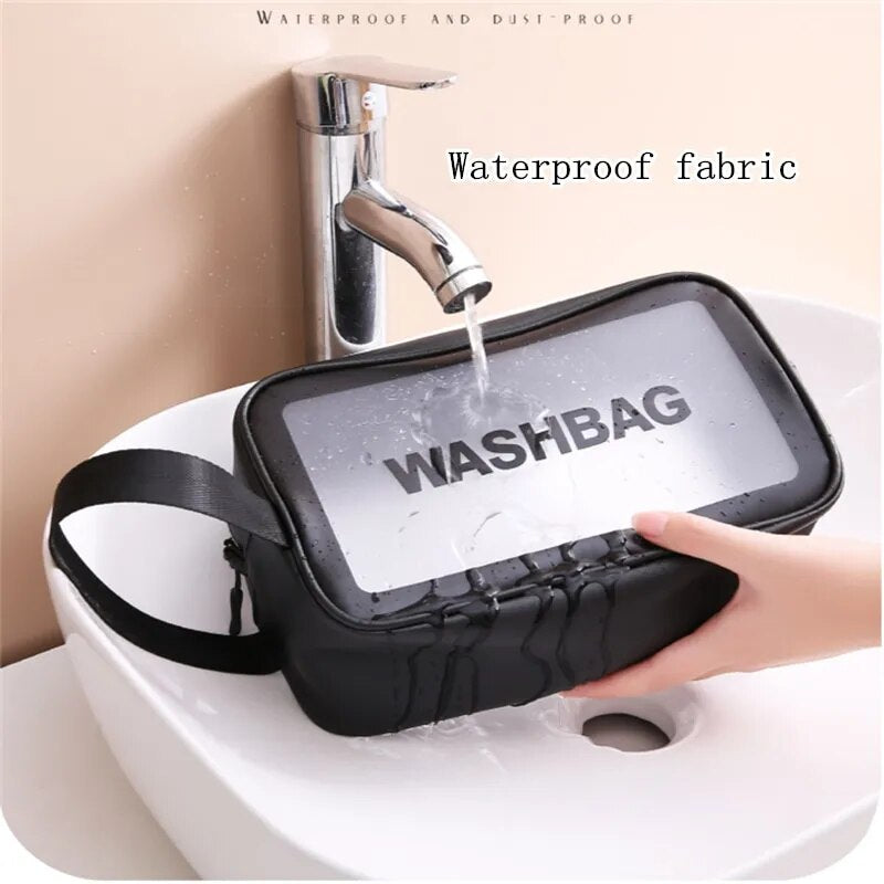 Portable Travel Wash Bag Transparent