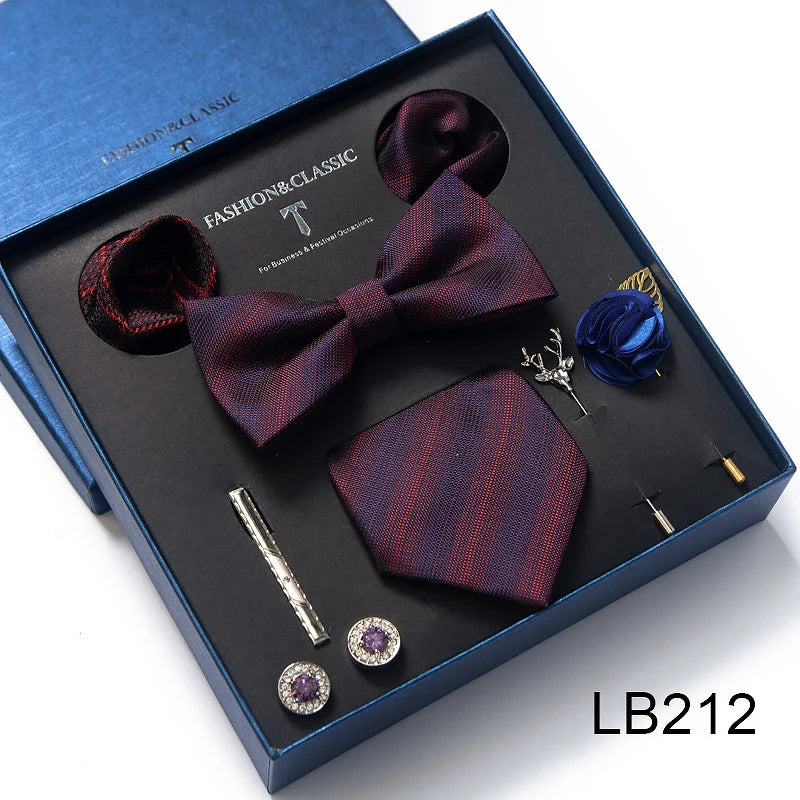 Men's Tie Set Luxury Box