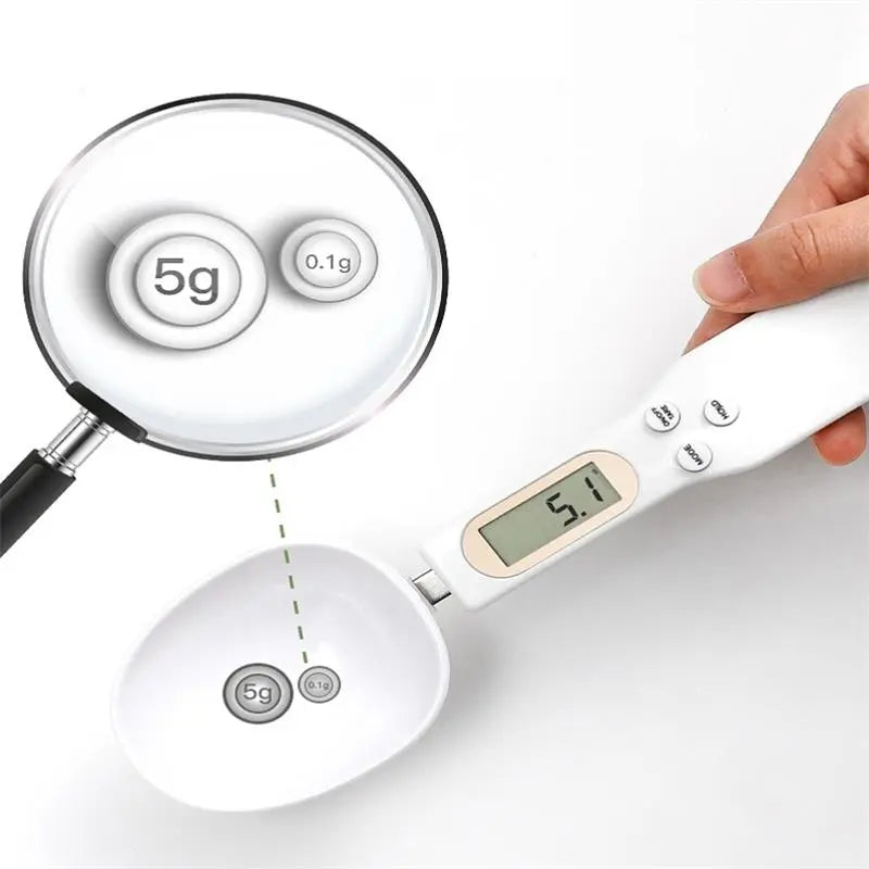 LCD Digital Measurement Adjustable Weighing Spoon Kitchen