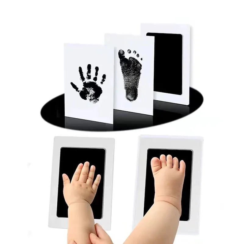 DIY Hand And Footprint Kit Inkl Pads Photo Frame