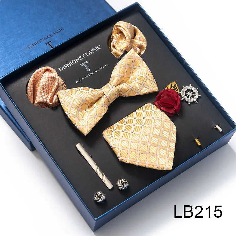 Men's Tie Set Luxury Box