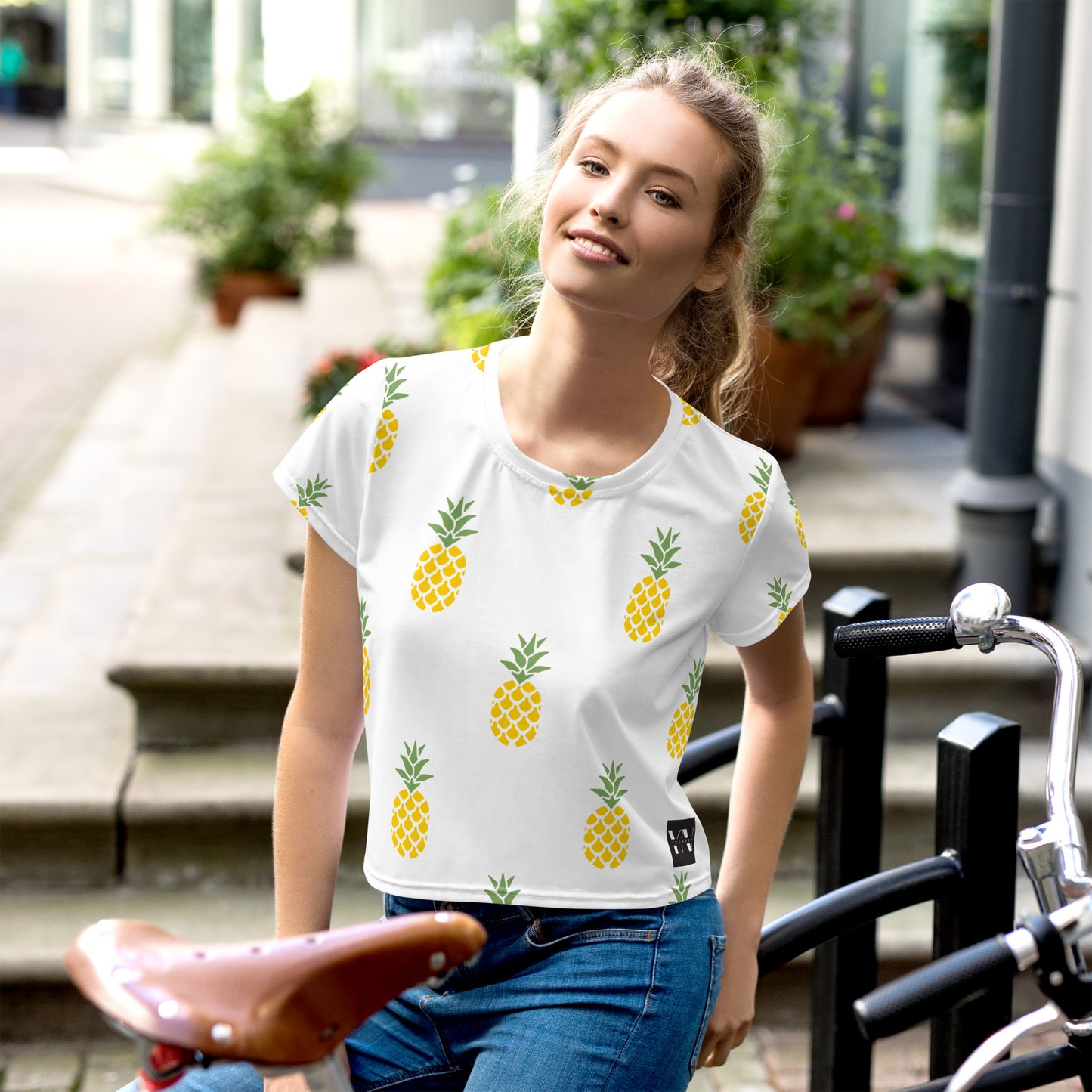 Crop-Top Ananas