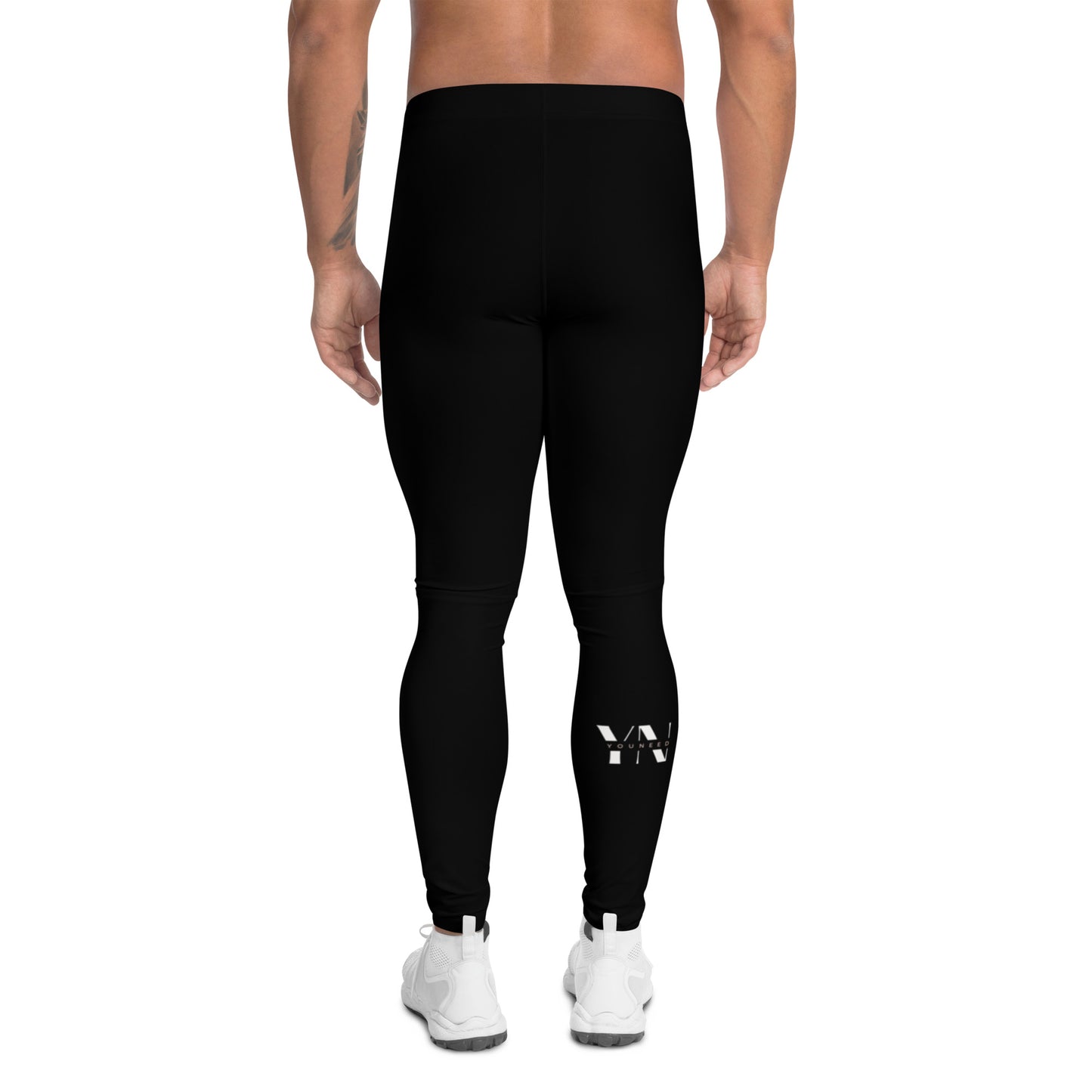 Men's black leggings