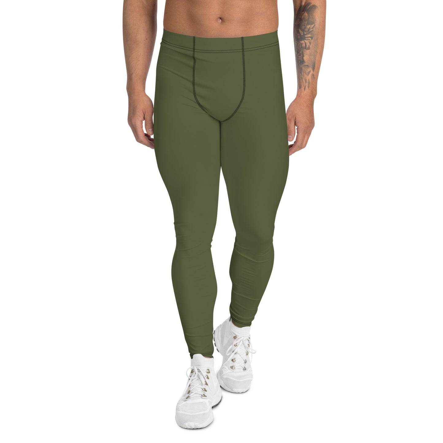 Legging homme olive